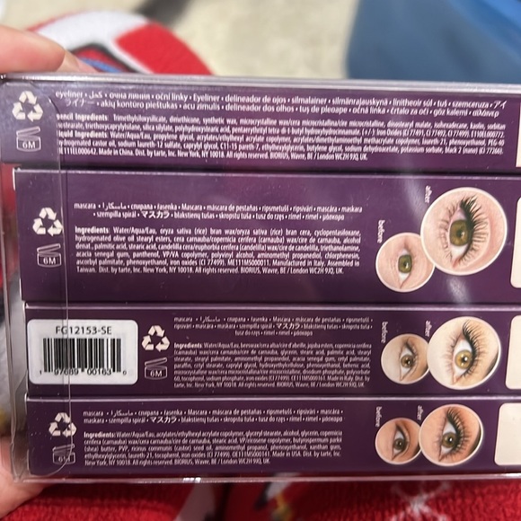 Tarte mascara tartelette,maneater,lights camera action,double take eyeliner - Picture 4 of 5